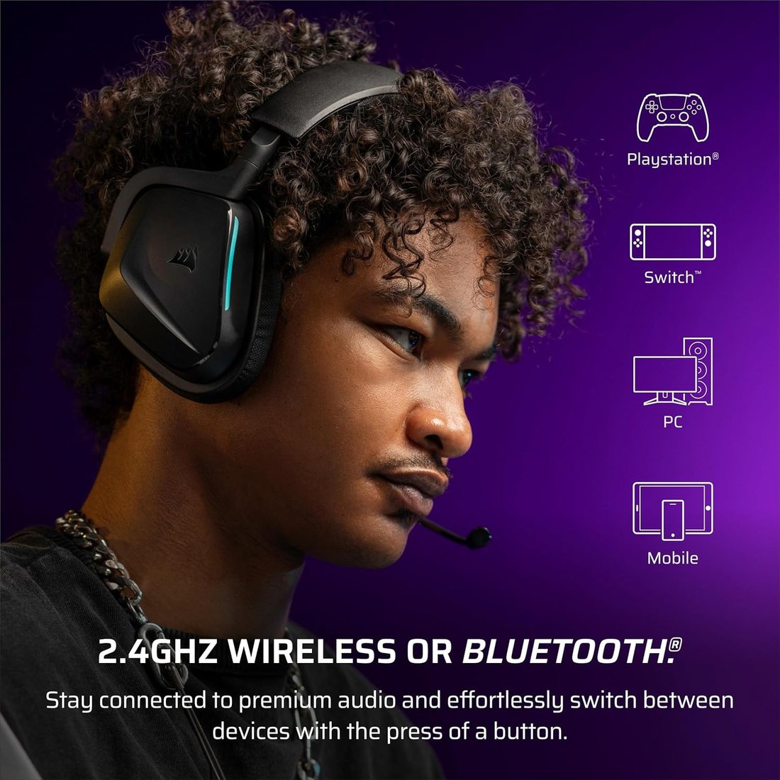 Наушники Corsair Void Wireless v2 (черный)