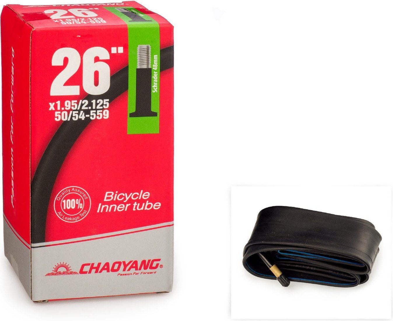 Велокамера Chaoyang 26x1.95/2.125 AV-48MM Y080203F
