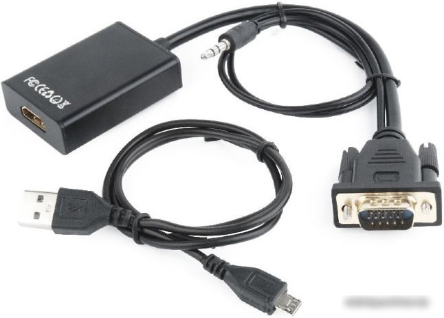 Адаптер Cablexpert A-VGA-HDMI-01