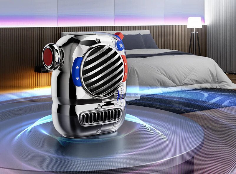 Беспроводная колонка Divoom Spark-Pop (синий)