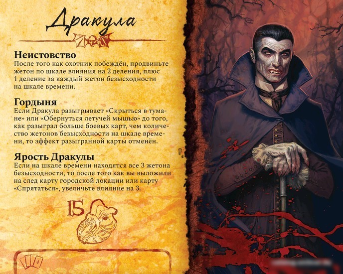 Настольная игра Мир Хобби Ярость Дракулы. Третья редакция