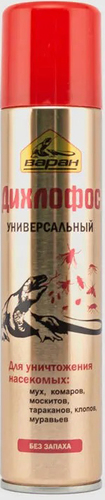 Аэрозоль от насекомых Варан универсальный Золотистый 180 мл