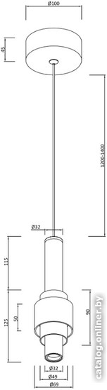 Подвесная люстра Moderli Elsa V10860-PL