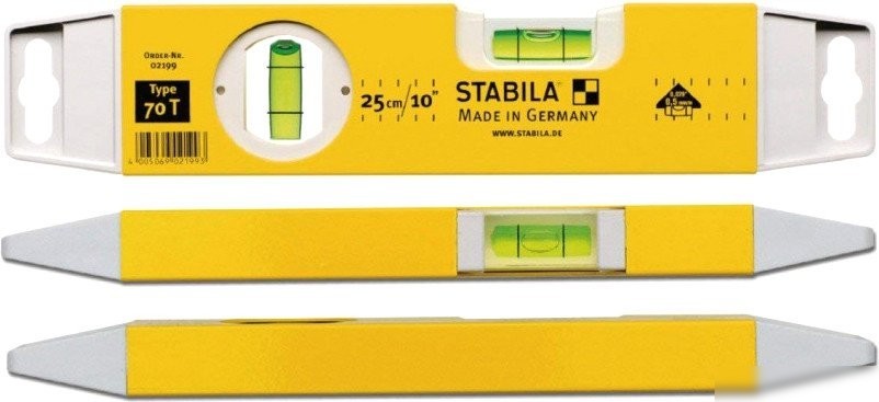 Уровень строительный Stabila 70Т 02199 (25см)