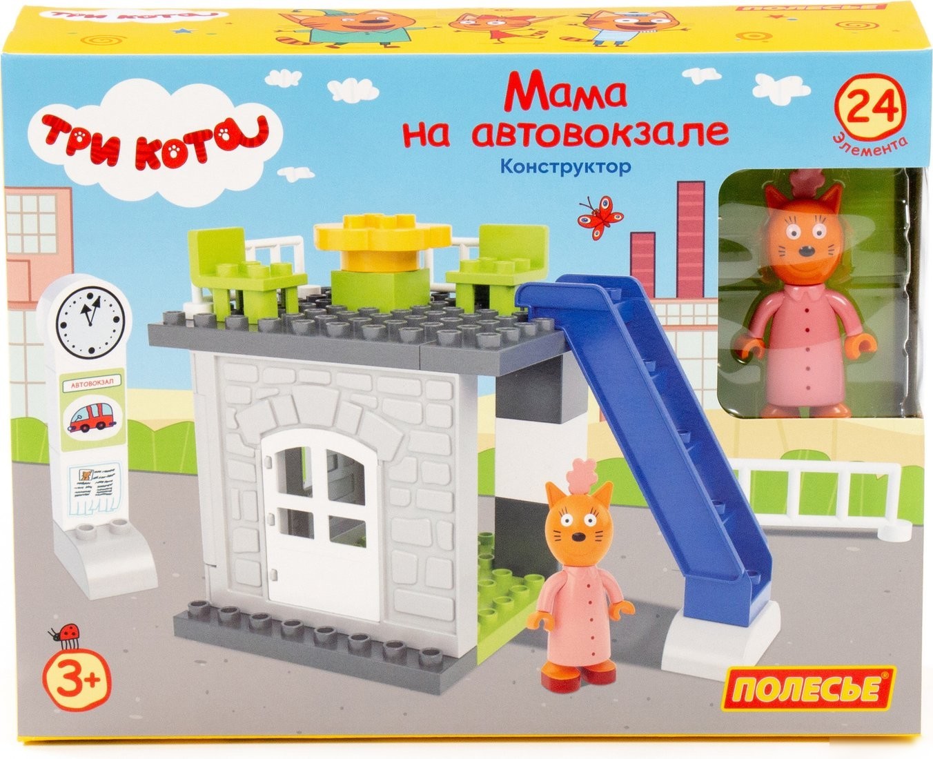 Конструктор Полесье Три кота. Мама на автовокзале 77513