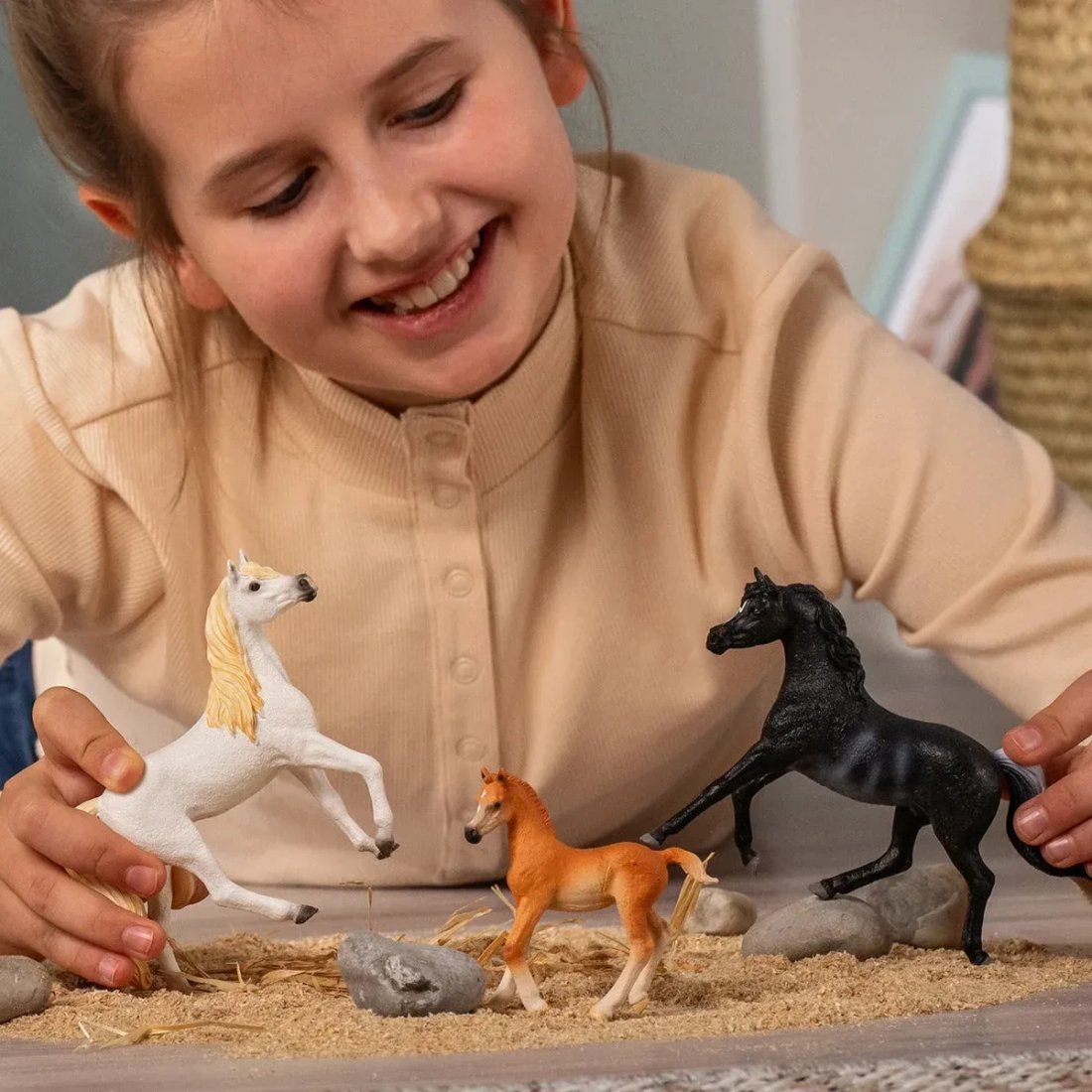 Фигурка Schleich Horse Club Рабикано, арабский 13981