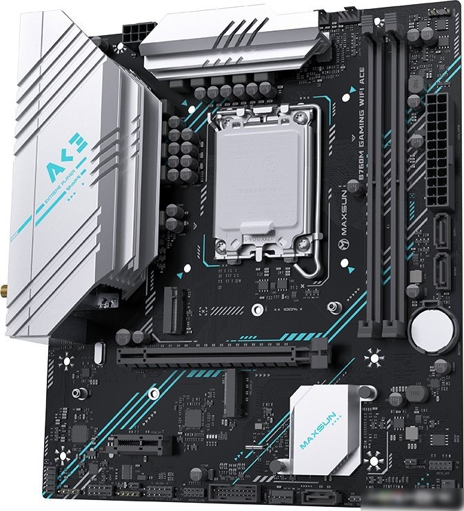 Материнская плата Maxsun B760M Gaming WiFi Ace