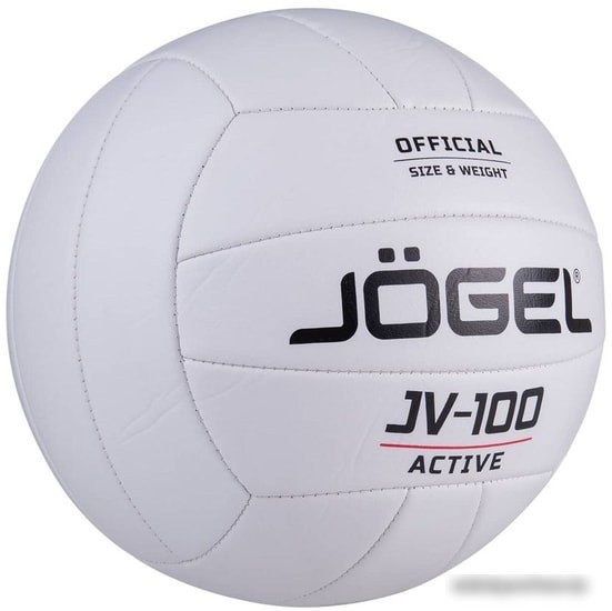 Мяч Jogel JV-100 19885 (5 размер, белый)