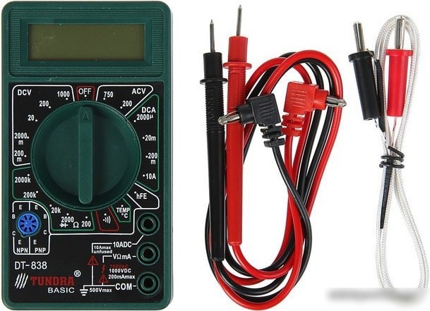 Мультиметр Tundra DT-838