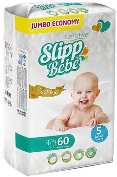 Подгузники Slipp Bebe Junior J-305 (60 шт)