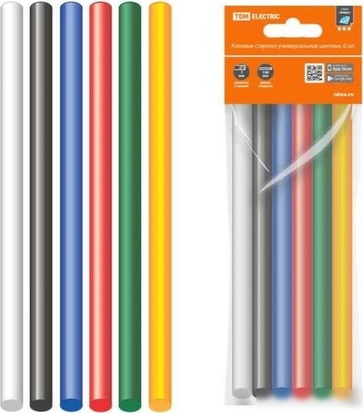 Клеевые стержни TDM Electric SQ1024-0508 (6 шт)
