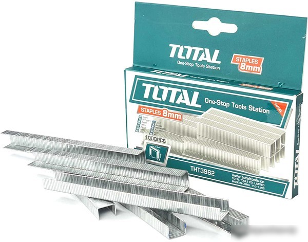 Скобы Total THT3982 (1000 шт) Скобы Total THT3982 (1000 шт)