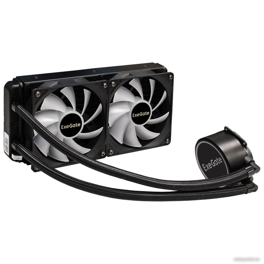 Система жидкостного охлаждения для процессора ExeGate BlackWater-240V2.PWM.RGB EX293457RUS