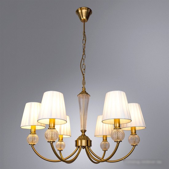Люстра средней высоты Arte Lamp Gracie A7301LM-6PB