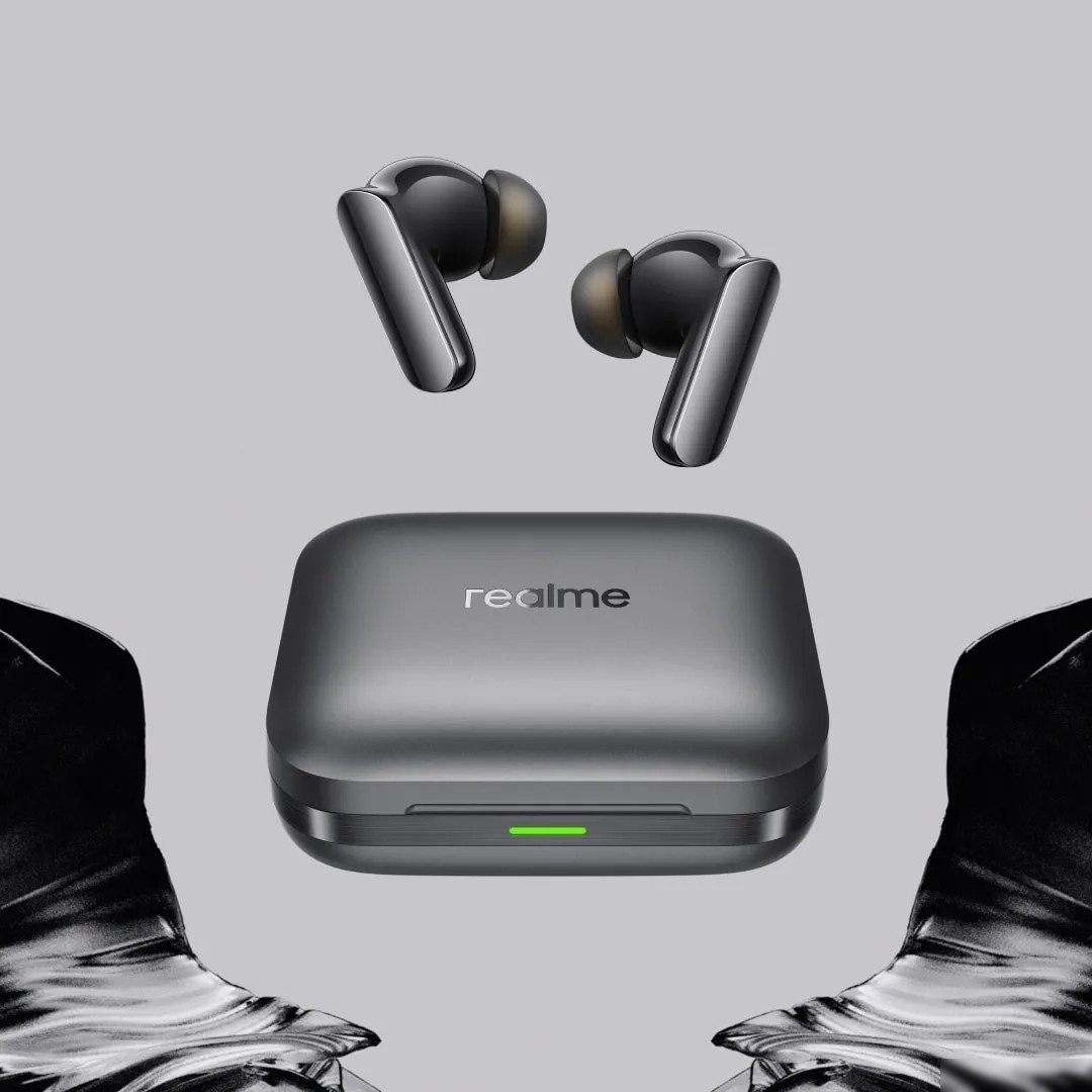 Наушники Realme Buds Air 7 Pro (темно-серый)