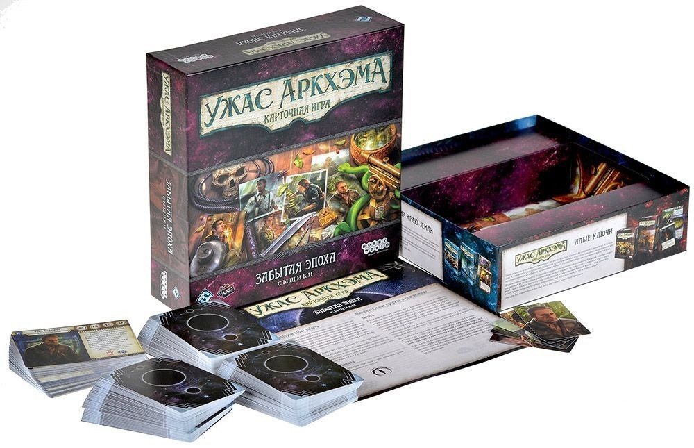 Карточная игра Мир Хобби Ужас Аркхэма Карточная игра: Забытая эпоха: Сыщики