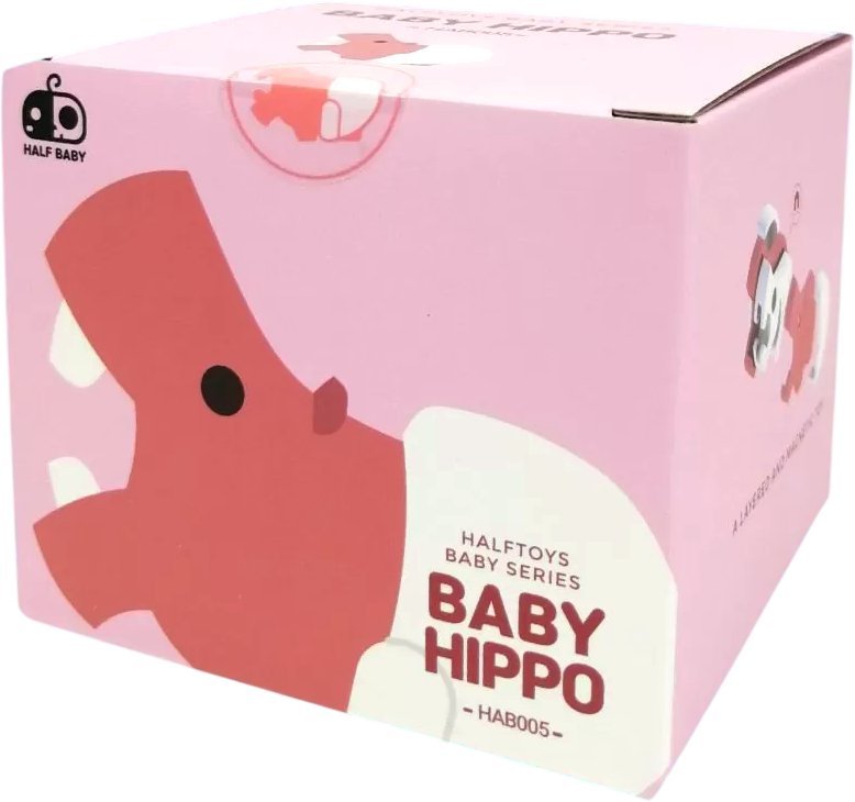 Магнитный конструктор Halftoys Baby Animal Бегемот HAB005