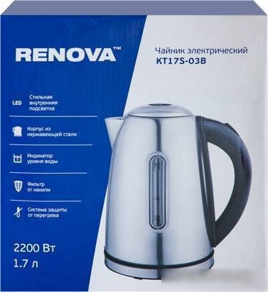 Электрический чайник Renova KT17S-03B