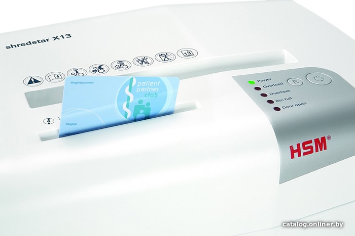 Шредер HSM Shredstar X13 (4.0x37) (белый)