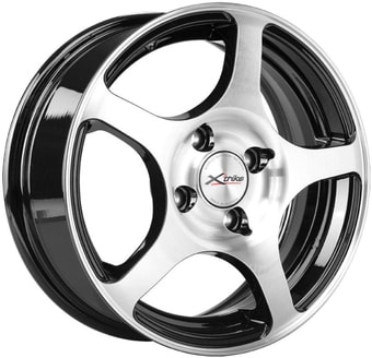 Литые диски X'trike X-103 14x5.5" 4x108мм DIA 63.35мм ET 43мм BK/FP