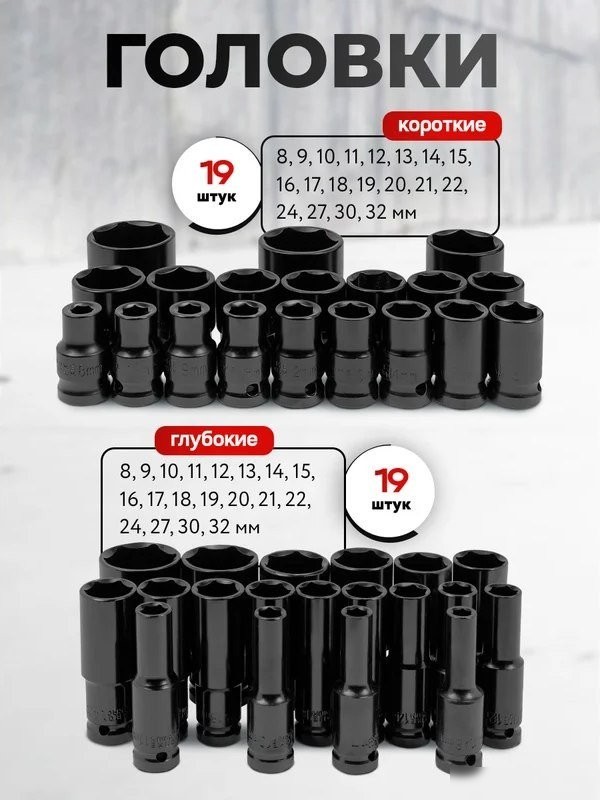 Универсальный набор инструментов ForceKraft FK-6431-5MPB (62299)