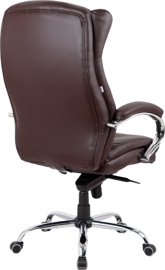 Офисное кресло King Style SHL-7-2 Hildi PU Chrome (темно-коричневый)