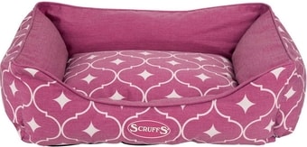 Лежак Scruffs Casablanca с бортиками 90 см (сиреневый)