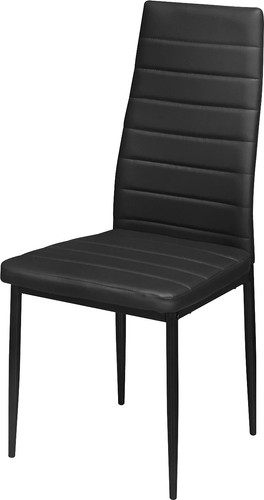 Стул Mio Tesoro Джия DC-060KD (черный/черный)