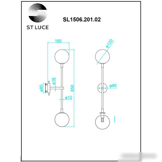 Бра ST Luce Chieti SL1506.201.02