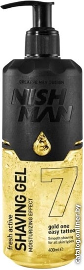 Гель для бритья Nishman 07 Gold One (400 мл) Гель для бритья Nishman 07 Gold One (400 мл)