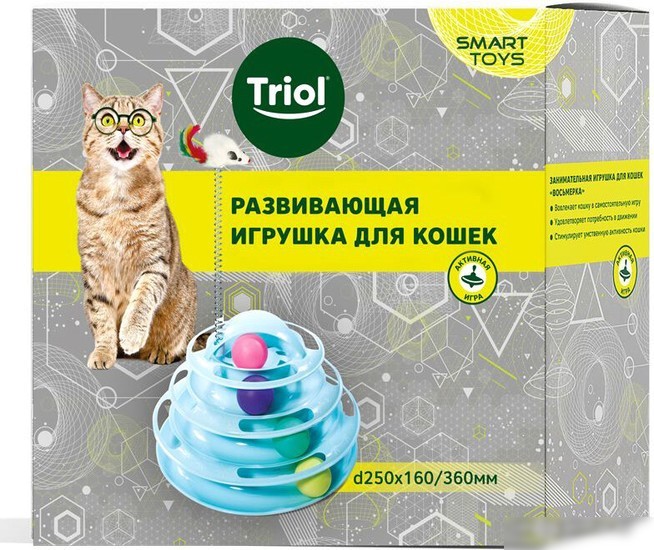 Игрушка для кошек Triol Smart Toys Пирамида 22181092